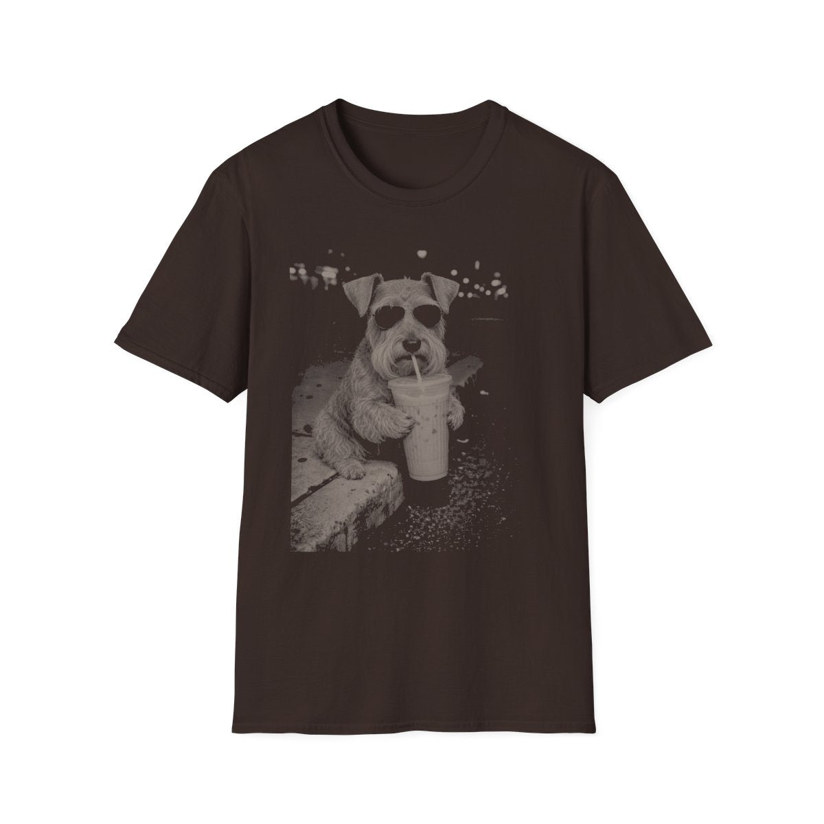 Iced Coffee Cesky Terrier Tee