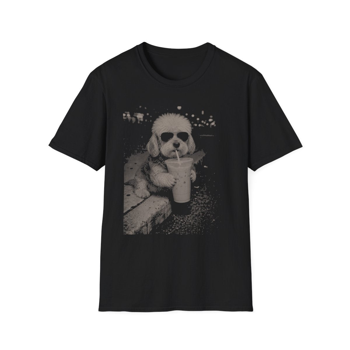 Iced Coffee Dandie Dinmont Terrier Tee