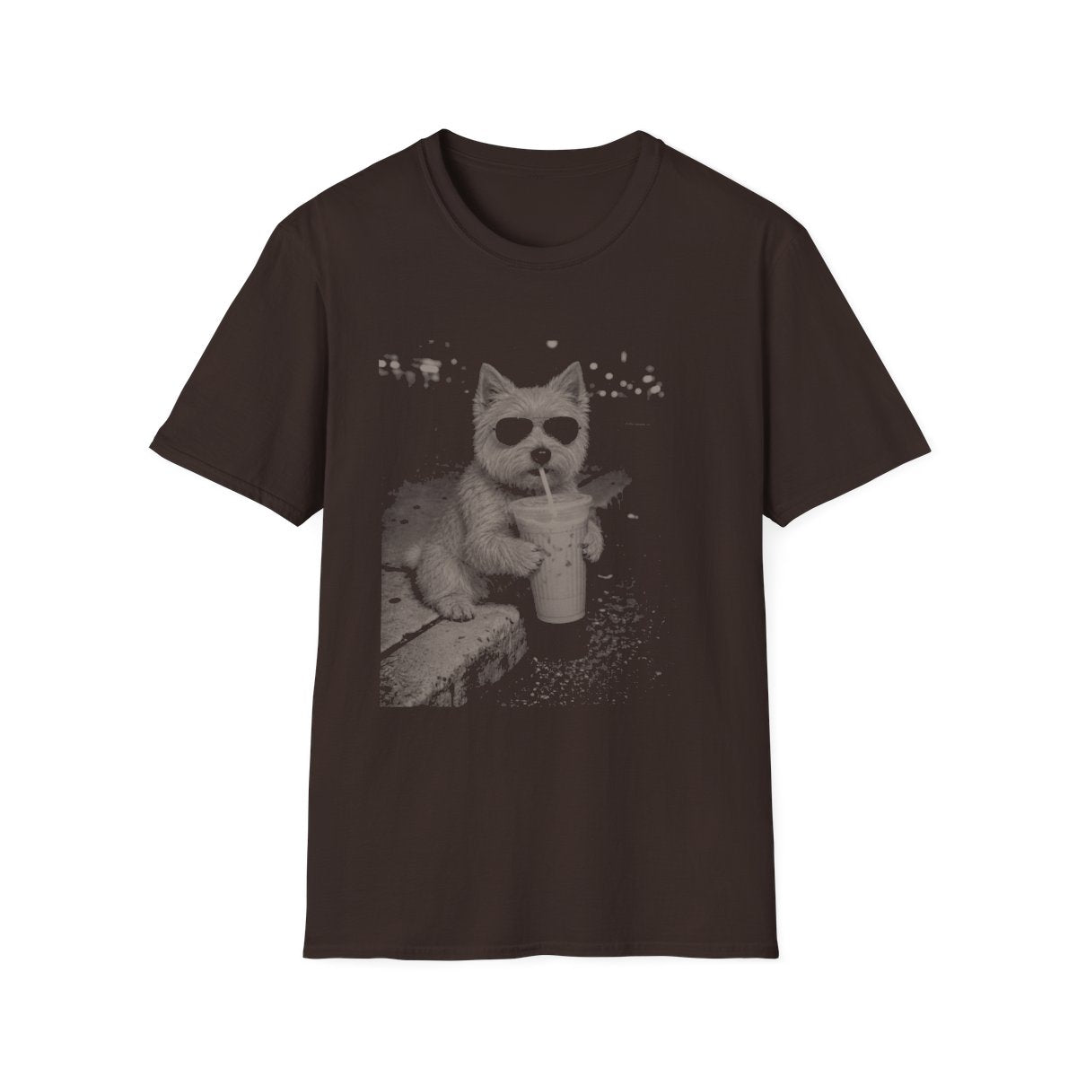 Iced Coffee Norwich Terrier Tee