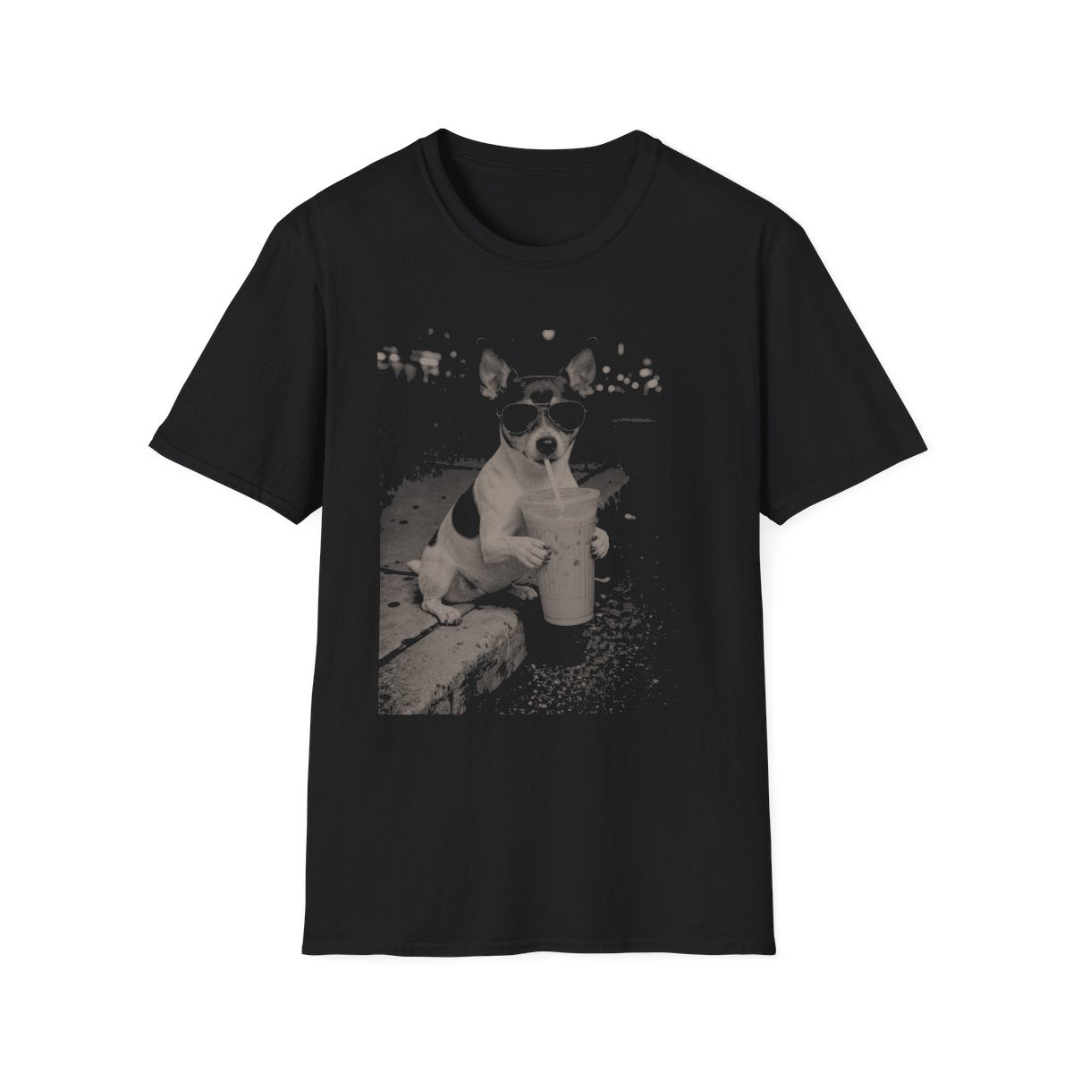 Iced Coffee Rat Terrier Tee