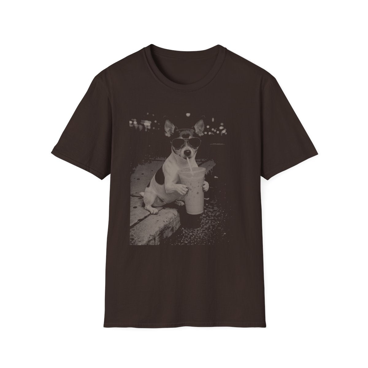 Iced Coffee Rat Terrier Tee