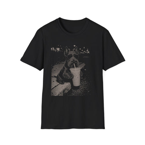 Iced Coffee Scottish Terrier Tee