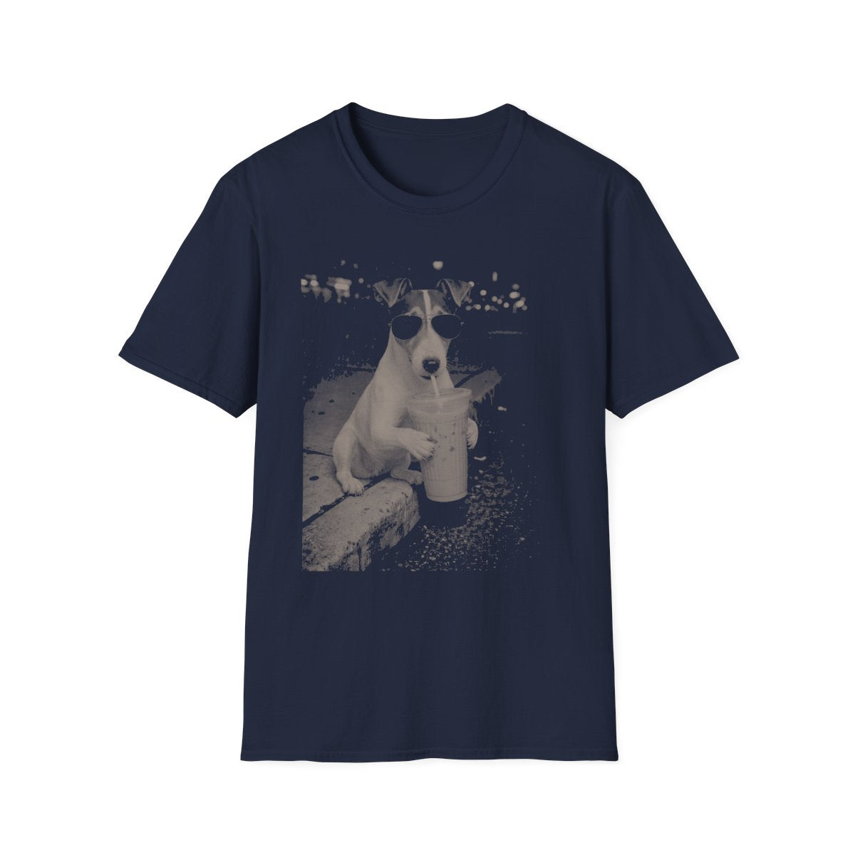 Iced Coffee Smooth Fox Terrier Tee