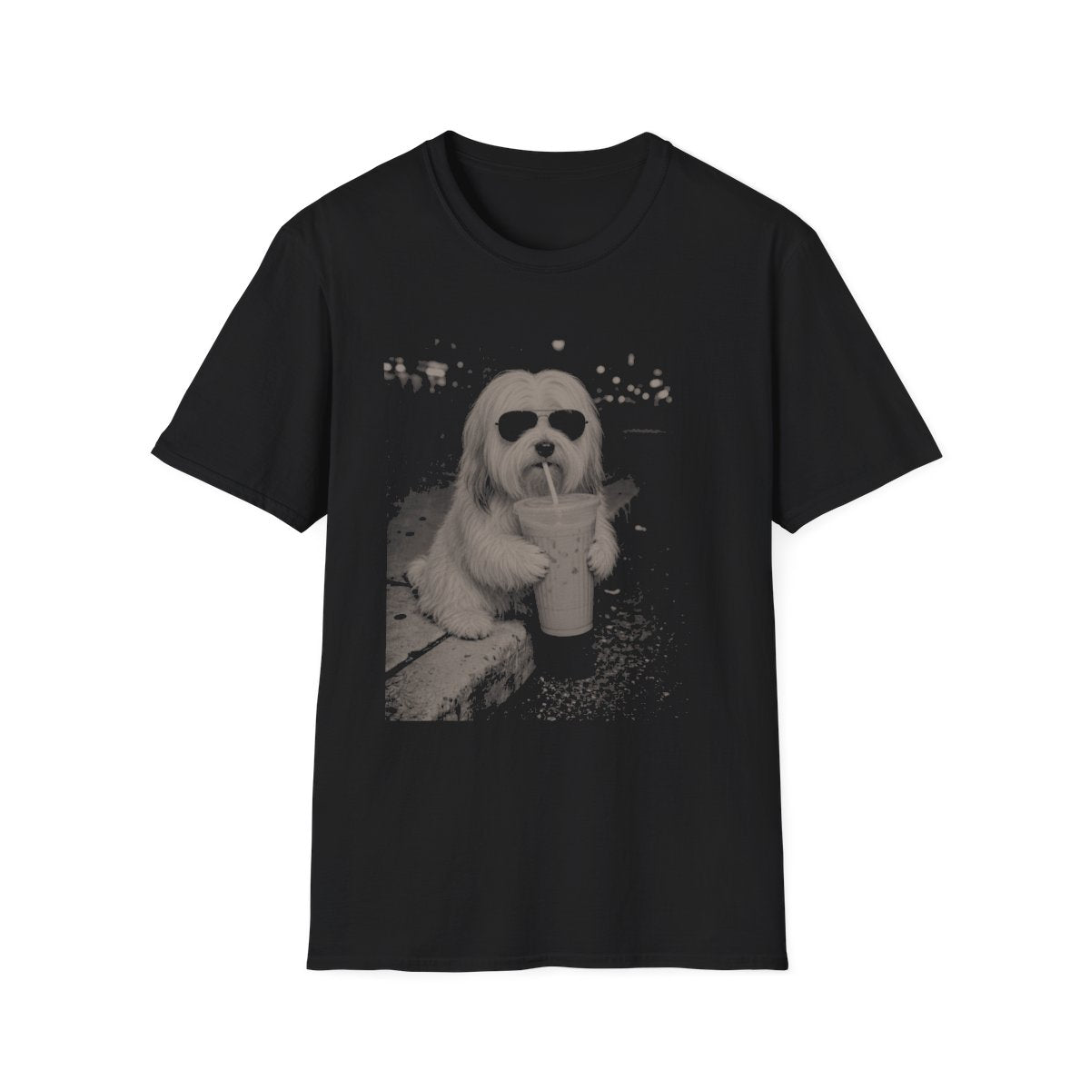 Iced Coffee Tibetan Terrier Tee