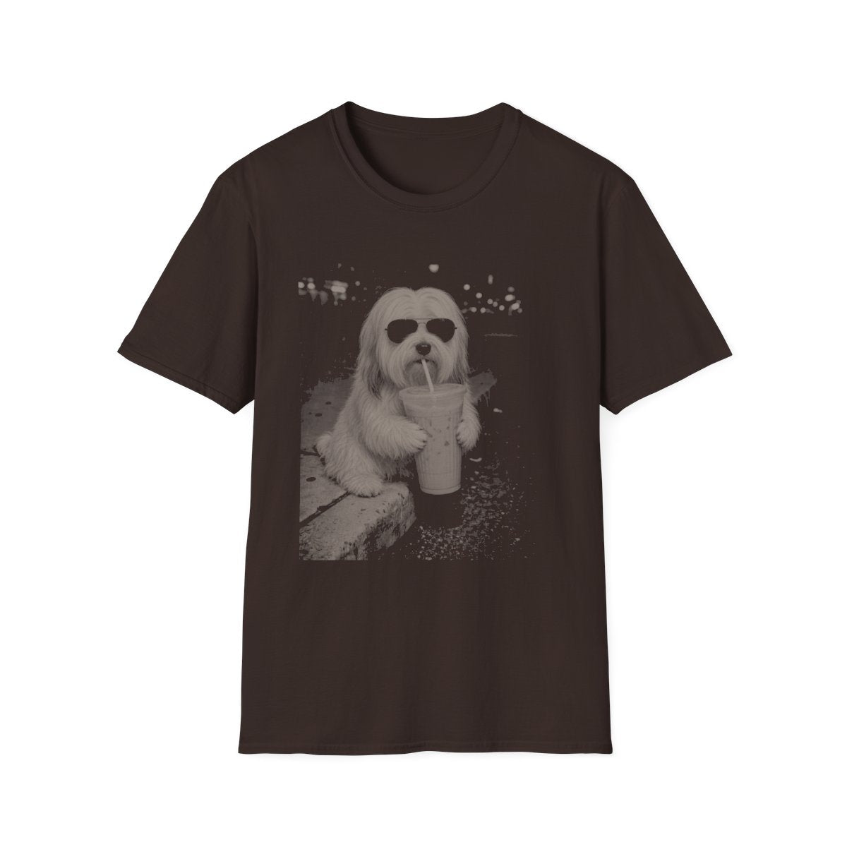 Iced Coffee Tibetan Terrier Tee