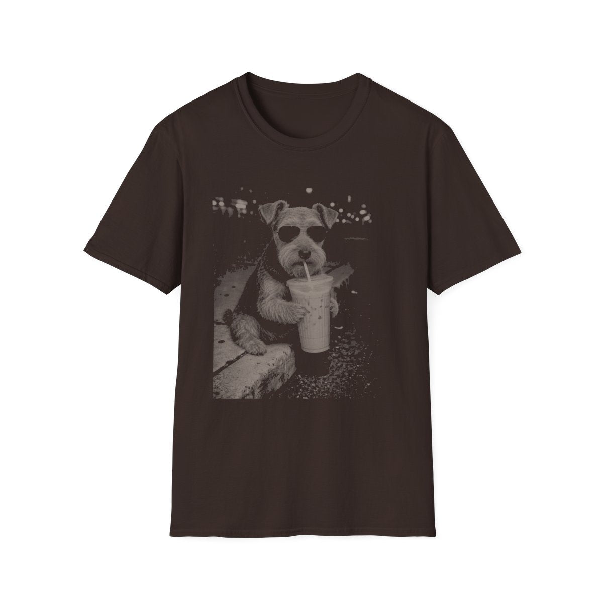 Iced Coffee Welsh Terrier Tee