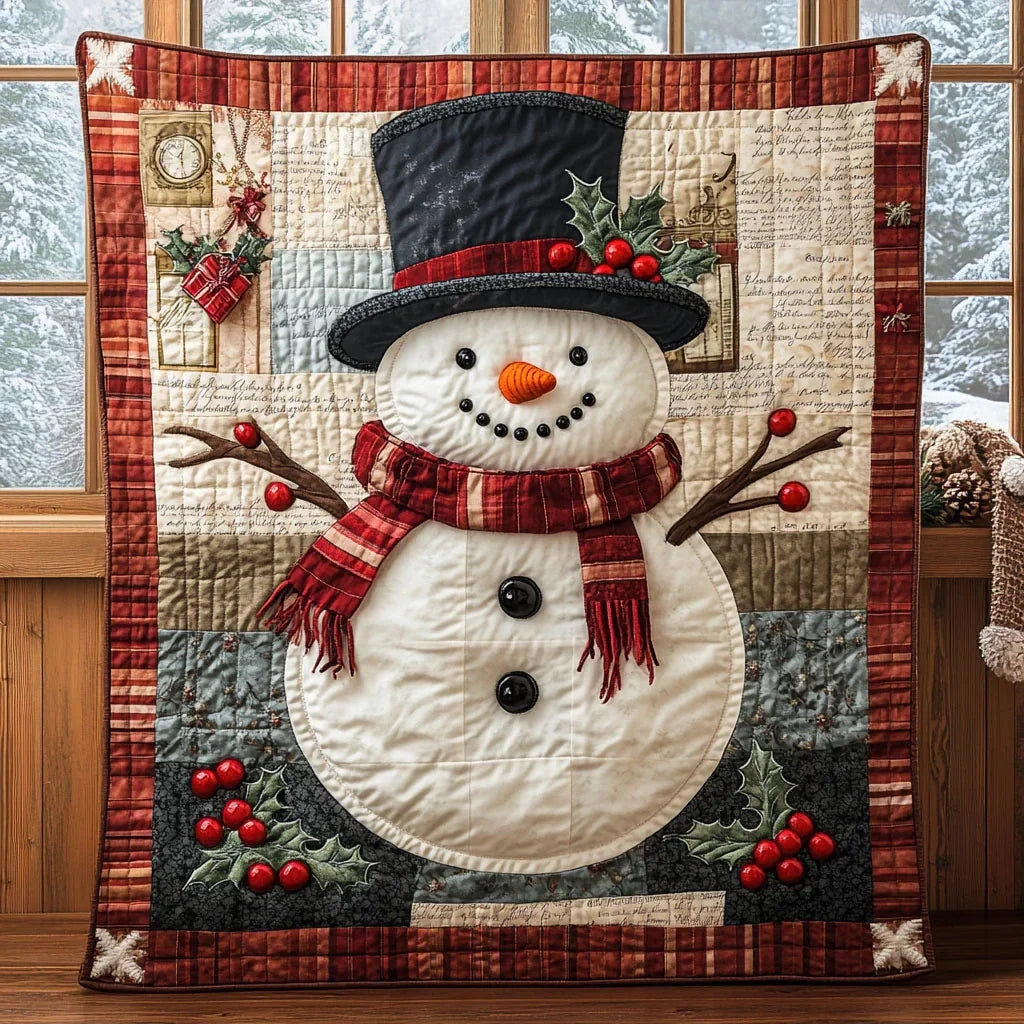 Icy Bond Quilt Blanket