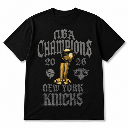 New York Knicks NBA Champions Vintage Graphic Tee