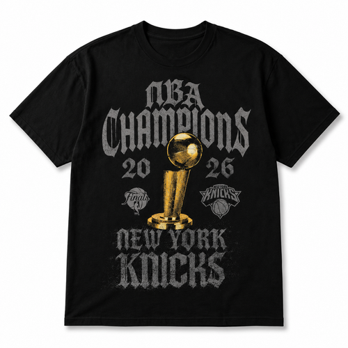 New York Knicks NBA Champions Vintage Graphic Tee