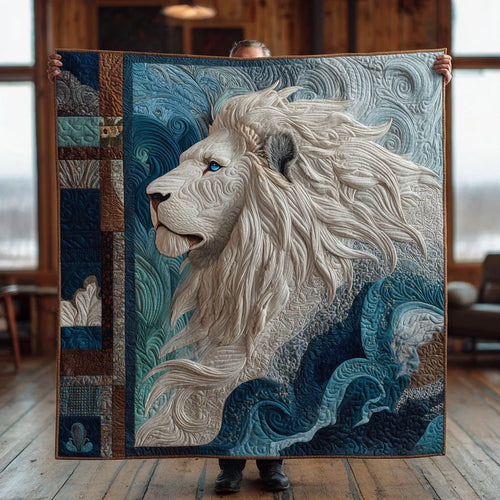 Imperial Lion Quilt Blanket