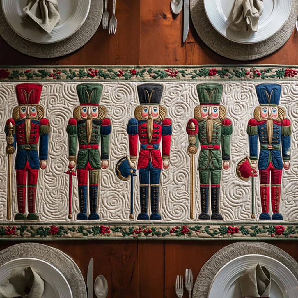 Imperial Nutcracker March Quilted Table Runner