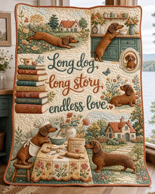 Inches of Love Quilt Blanket - Quilted Blanket by Wild and Way