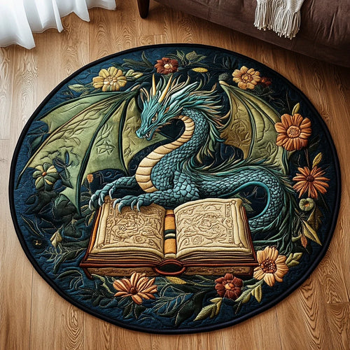 Inferno Coil Quilted Round Mat