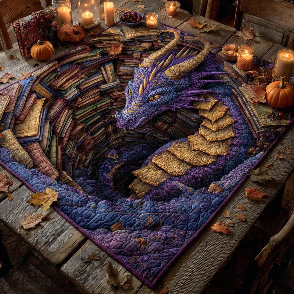 Inferno Scholar Quilted Table Topper