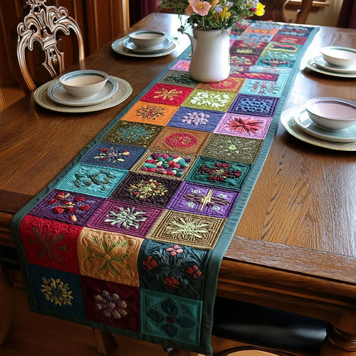 Infinite Growth Quilted Table Runner
