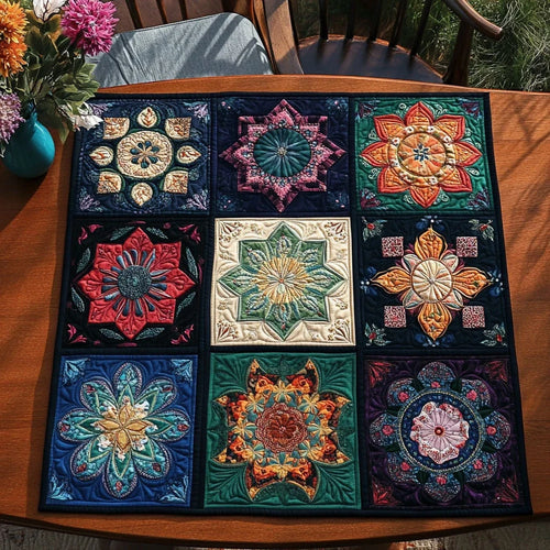 Inner Harmony Quilted Table Topper