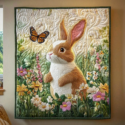 Innocent Rabbit Quilt Blanket