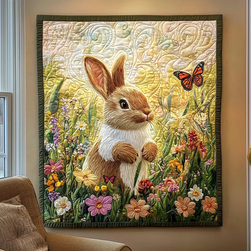 Innocent Rabbit Quilt Blanket