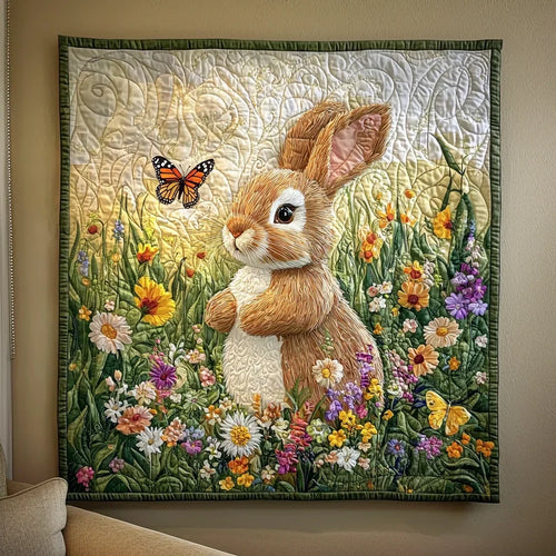 Innocent Rabbit Quilt Blanket
