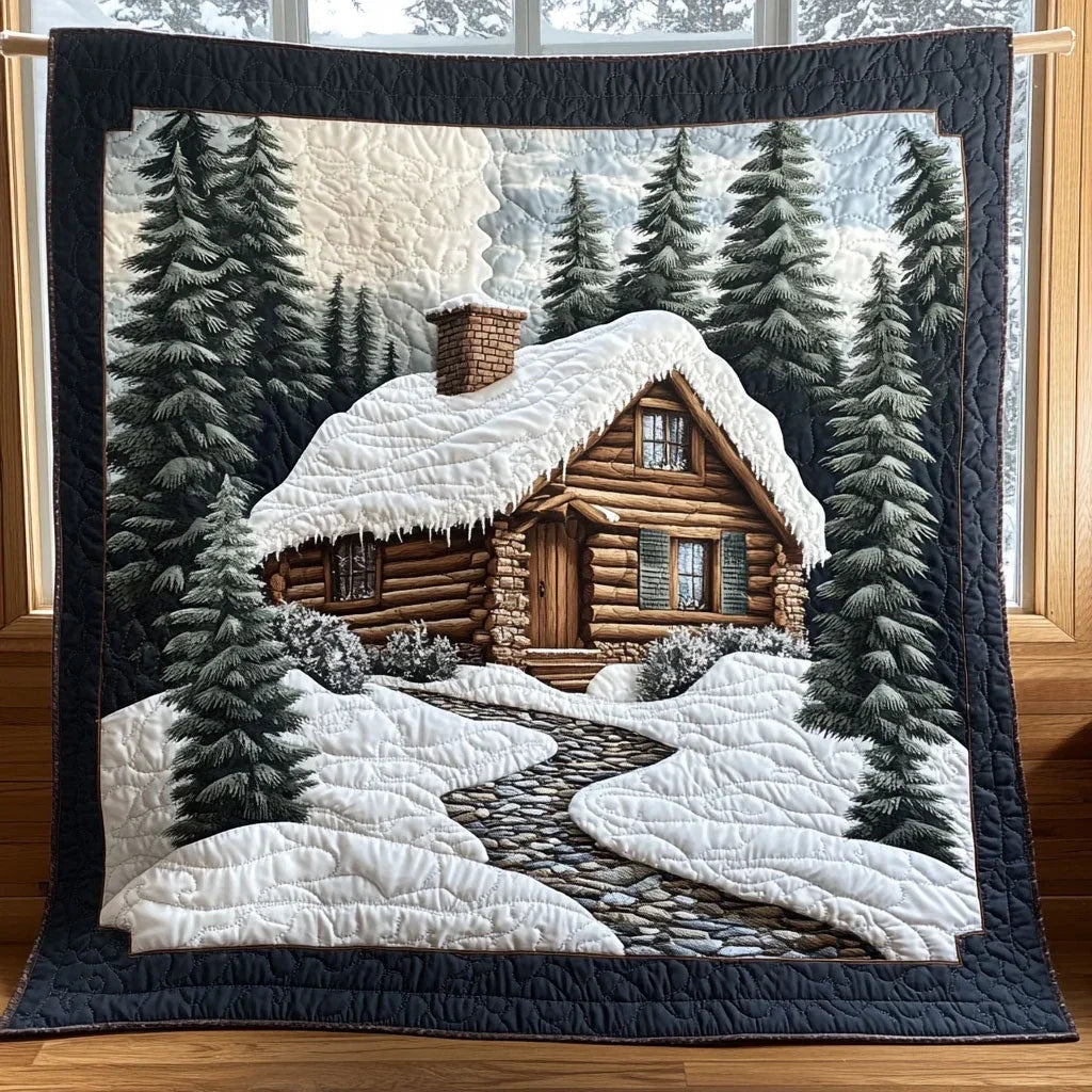 Inside Forest Quilt Blanket