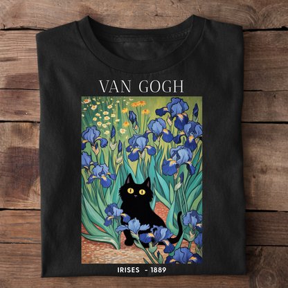 Van Gogh Irises Basic Shirt Unisex