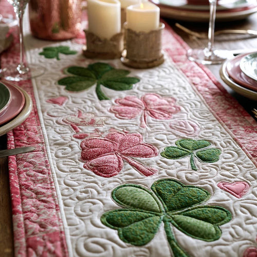 Irish Blessing Quilted Table Runner