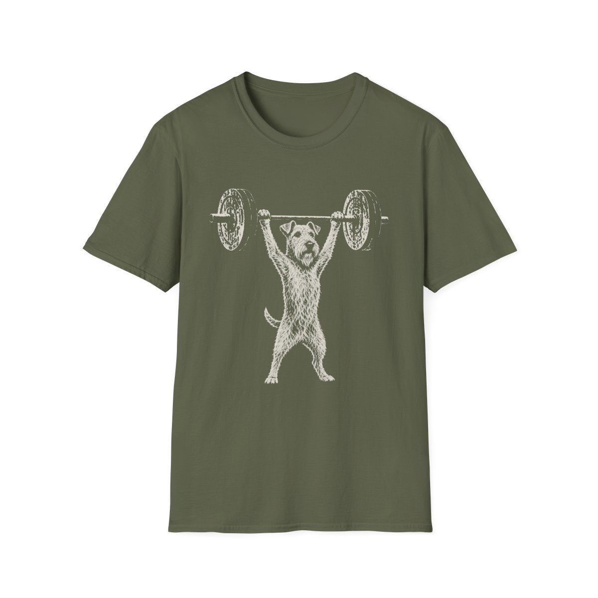 Irish Terrier Powerlifting Tee