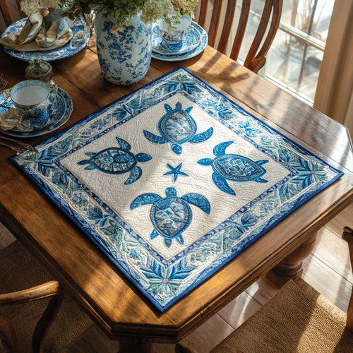Island Spirit Quilted Table Topper