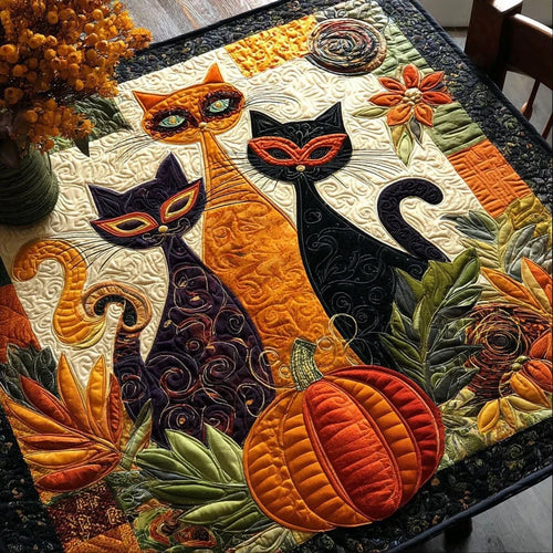 Jester Jewel Quilted Table Topper
