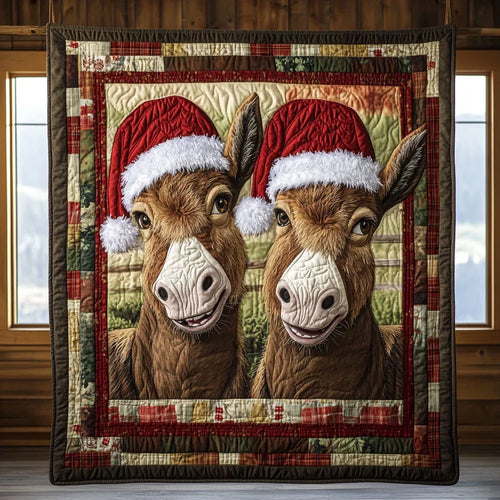 Jingle Donks Quilt Blanket