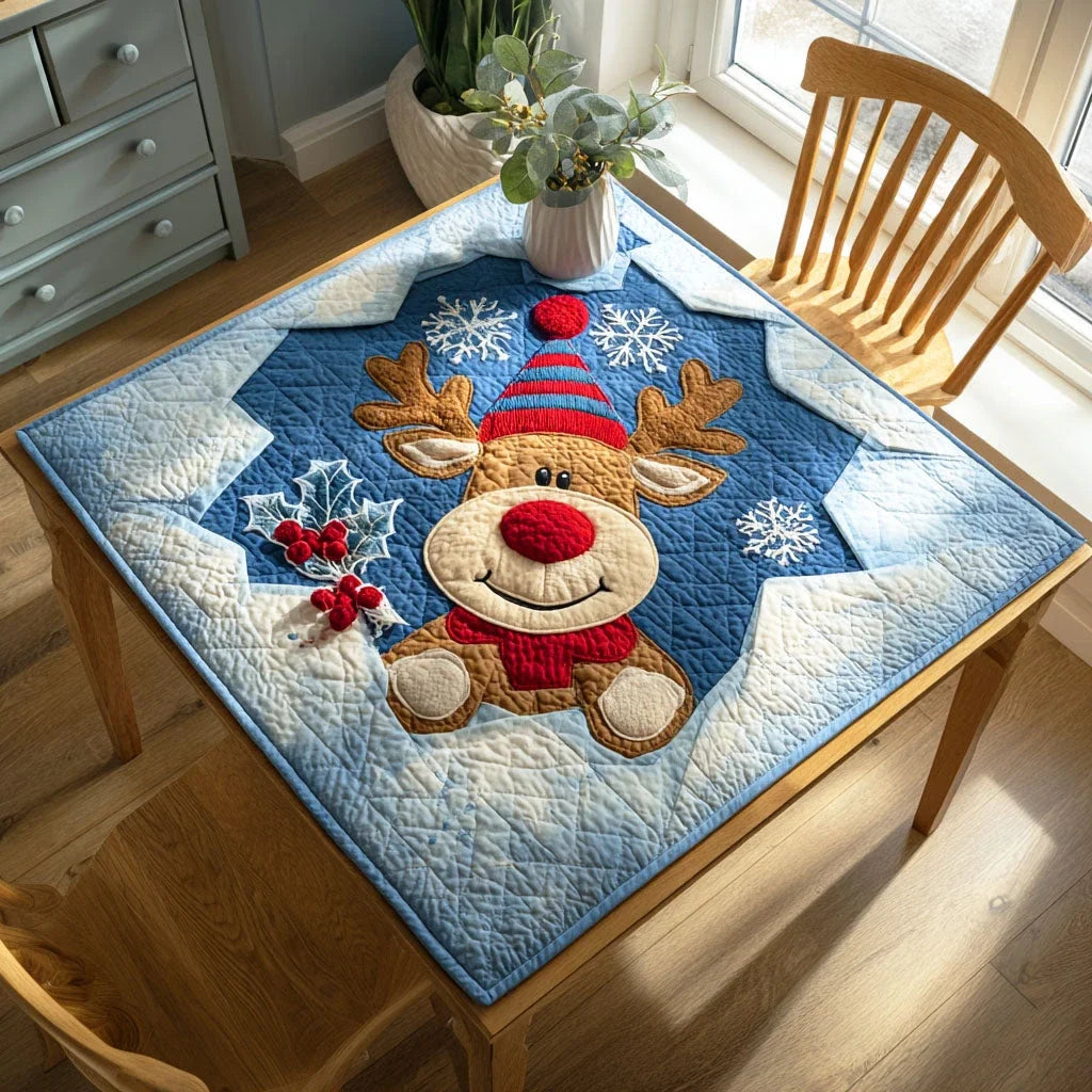 Jolly Jingles Quilted Table Topper