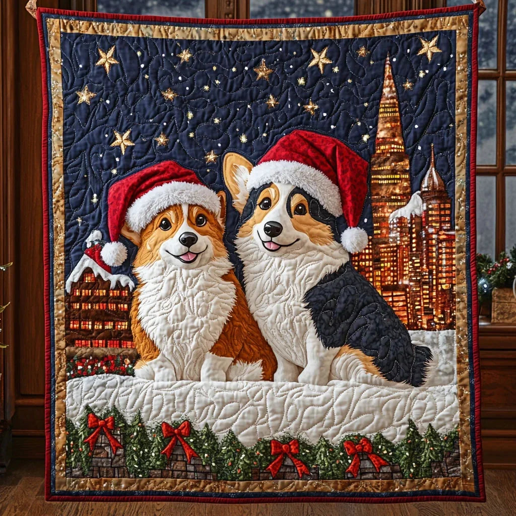 Jolly Paws Quilt Blanket