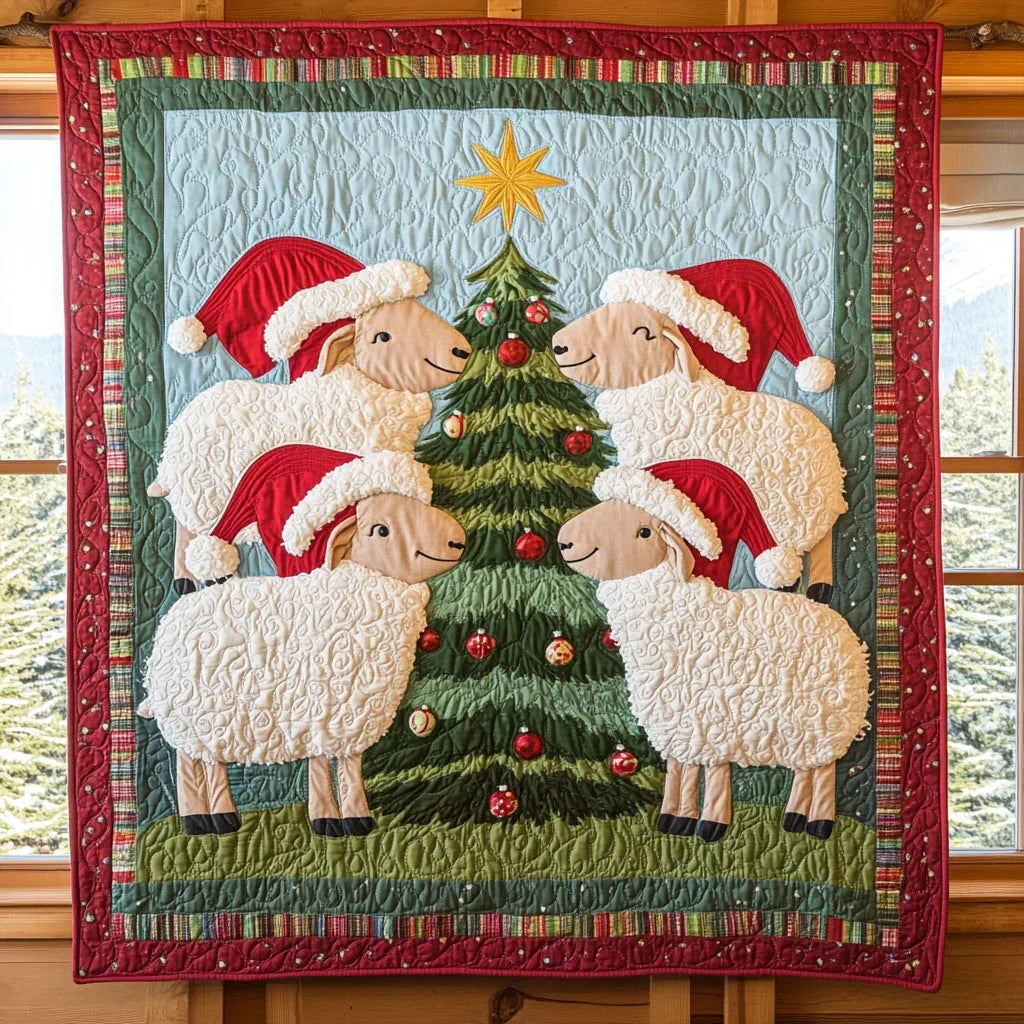 Jolly Sheep Quilt Blanket