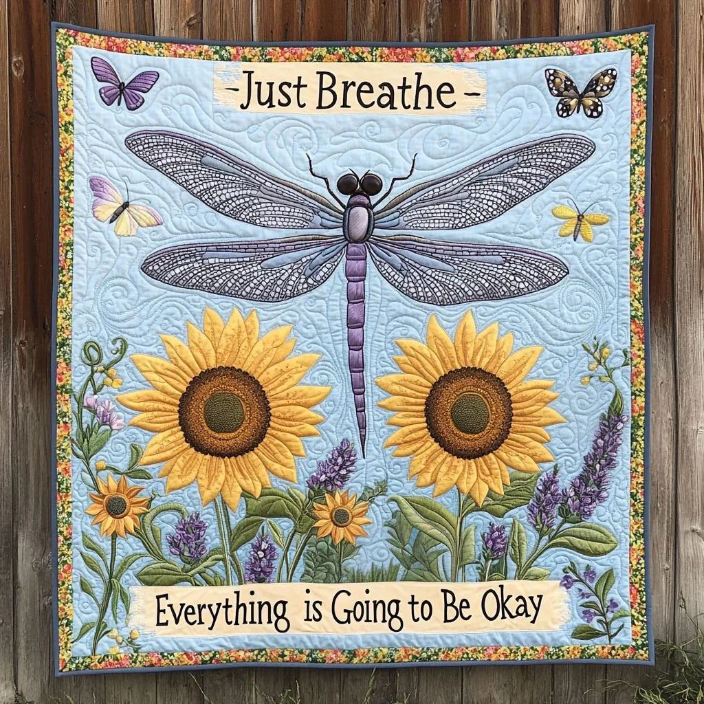 Journey Of Light Quilt Blanket