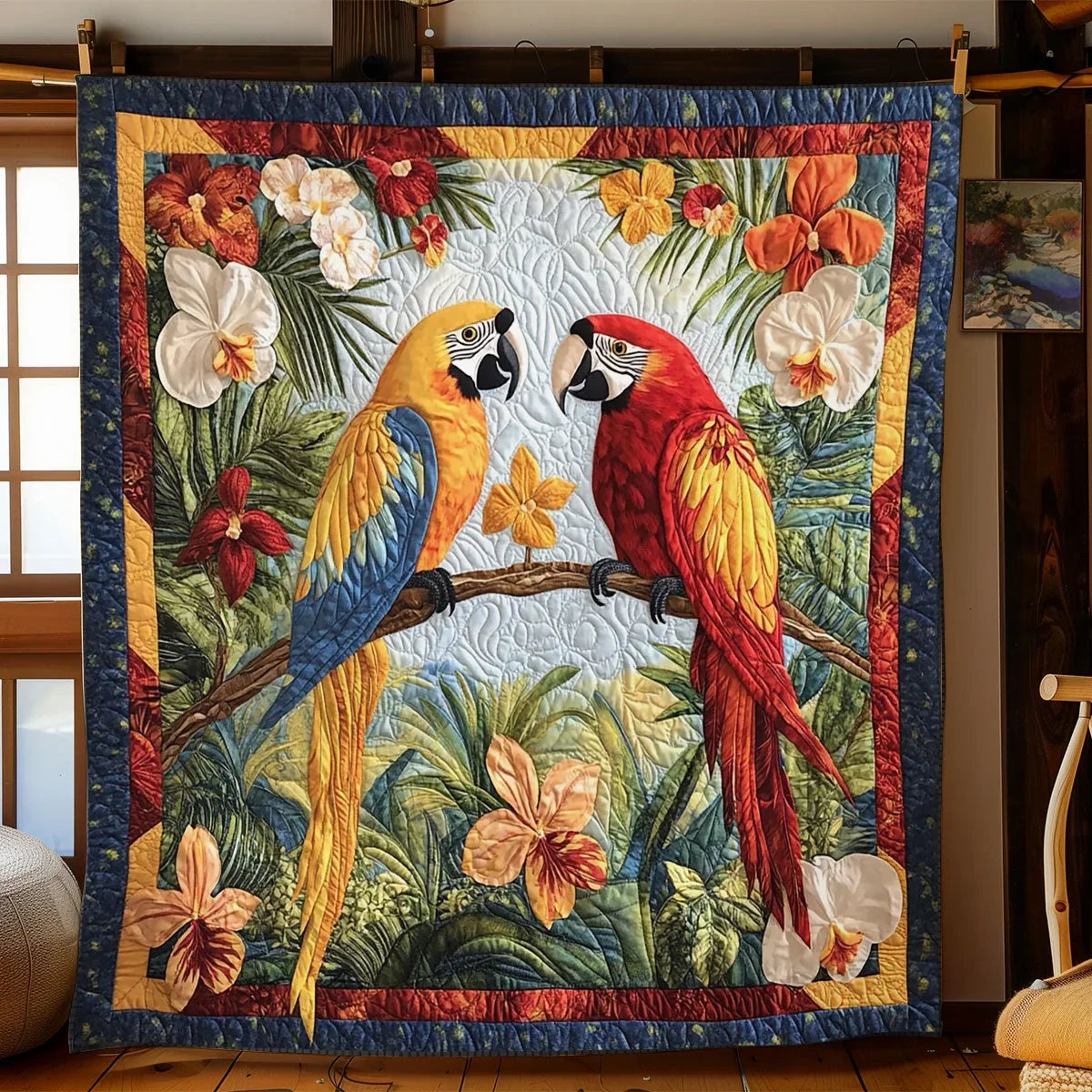 Jungle Serenade Quilt Blanket