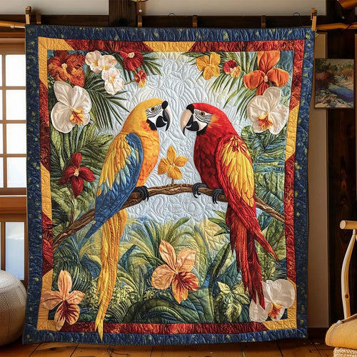 Jungle Serenade Quilt Blanket