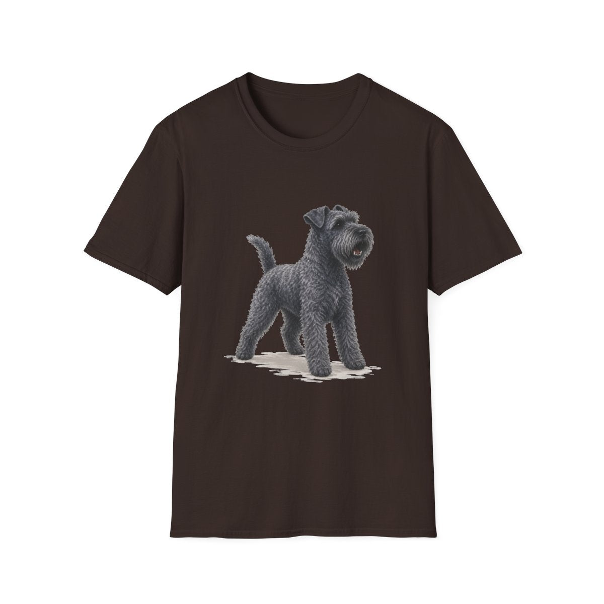 Kerry Blue Terrier Head Of Security Tee