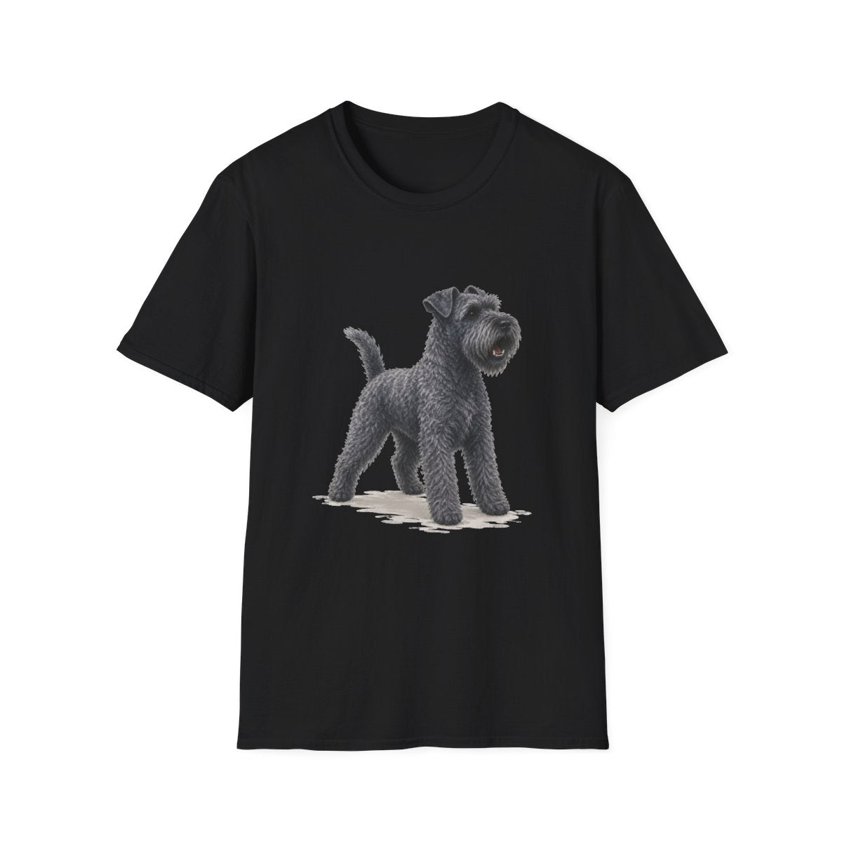 Kerry Blue Terrier Head Of Security Tee