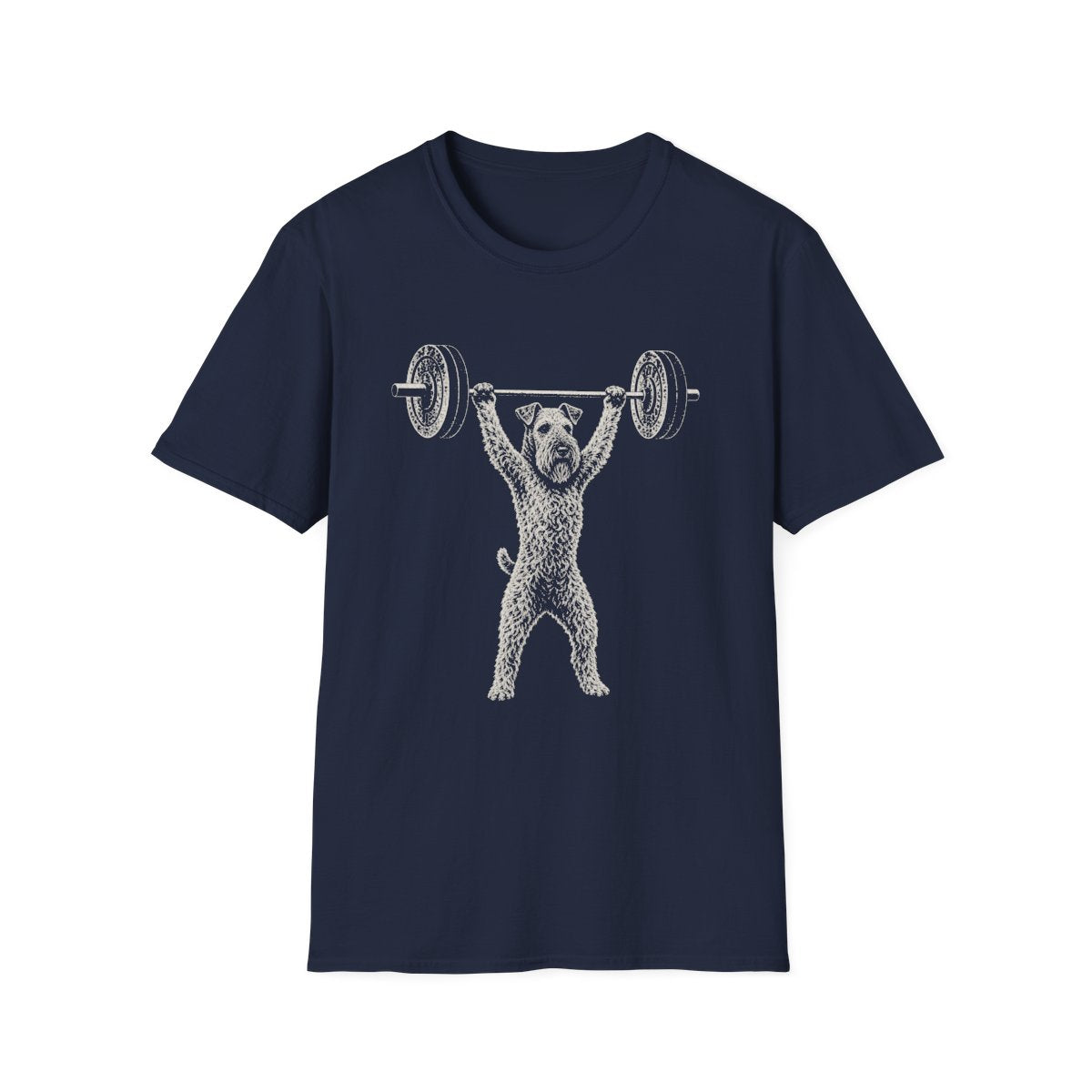 Kerry Blue Terrier Powerlifting Tee