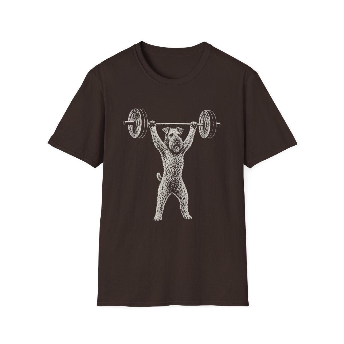 Kerry Blue Terrier Powerlifting Tee