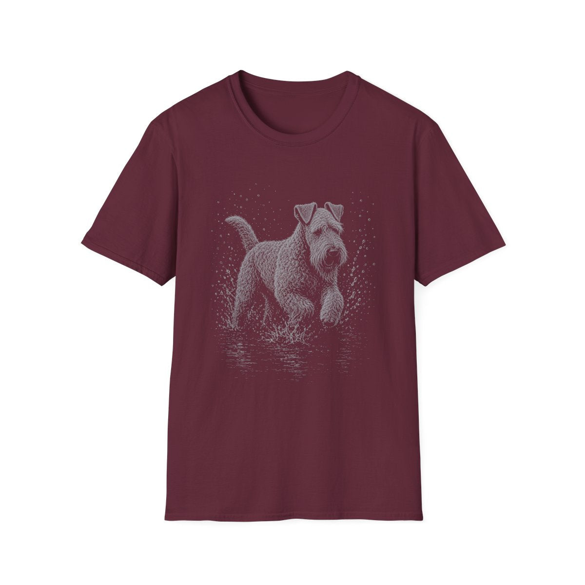 Kerry Blue Terrier Water Run Tee