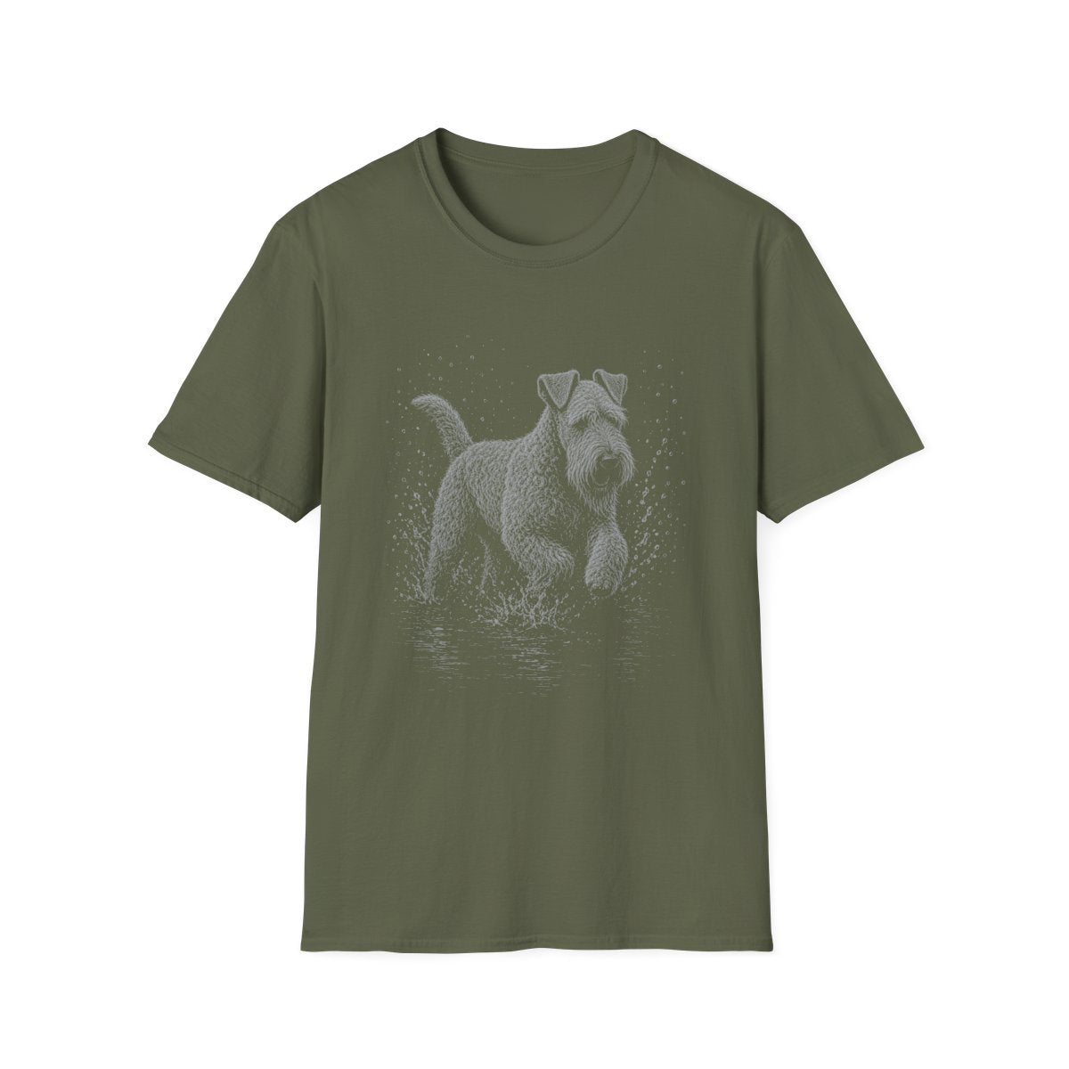 Kerry Blue Terrier Water Run Tee