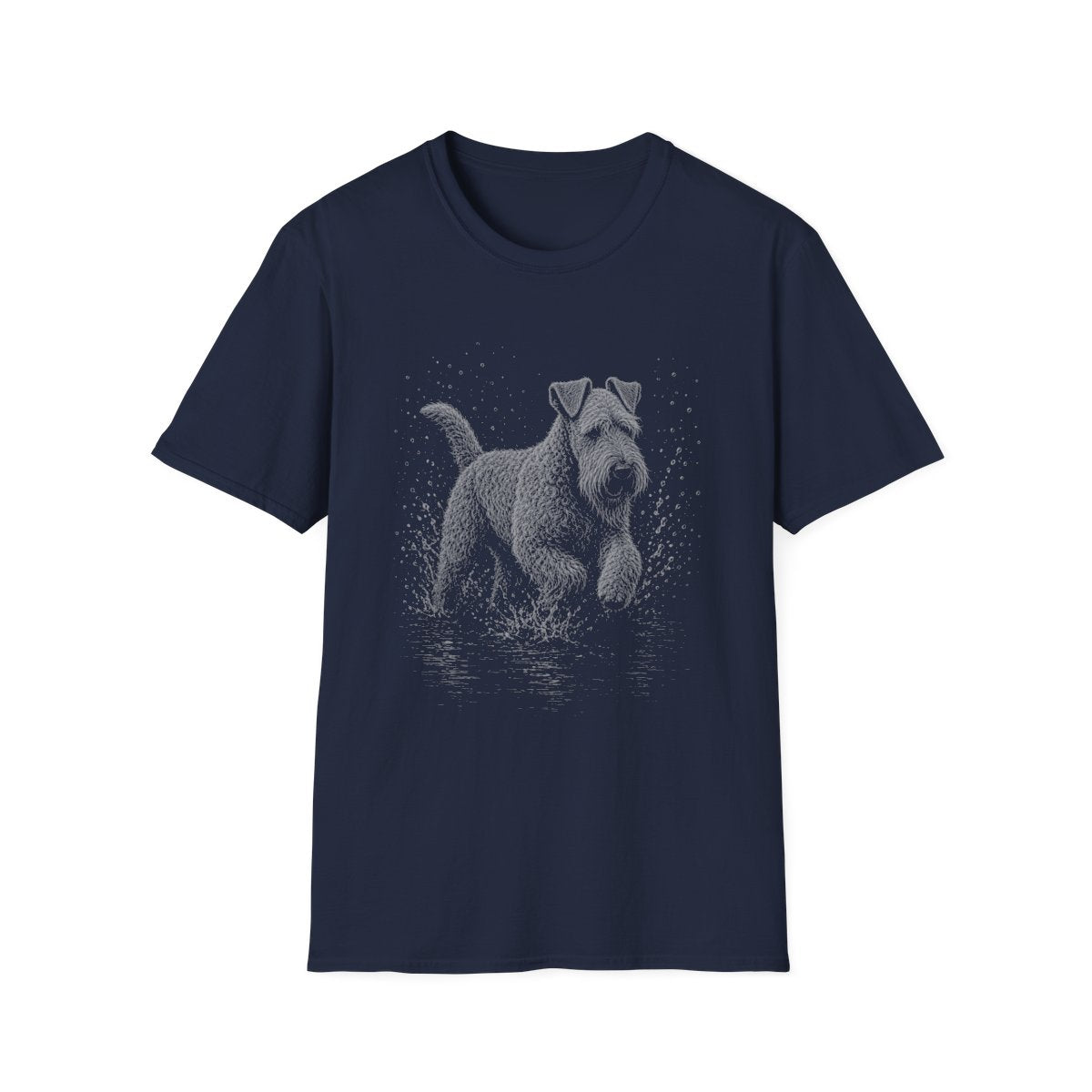 Kerry Blue Terrier Water Run Tee