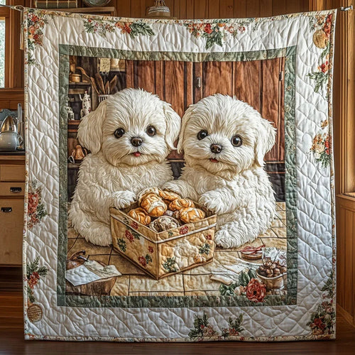 Kitchen Mischief Quilt Blanket