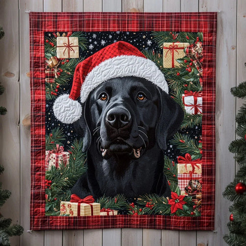 Labrador Cabin Spirit Quilt Blanket