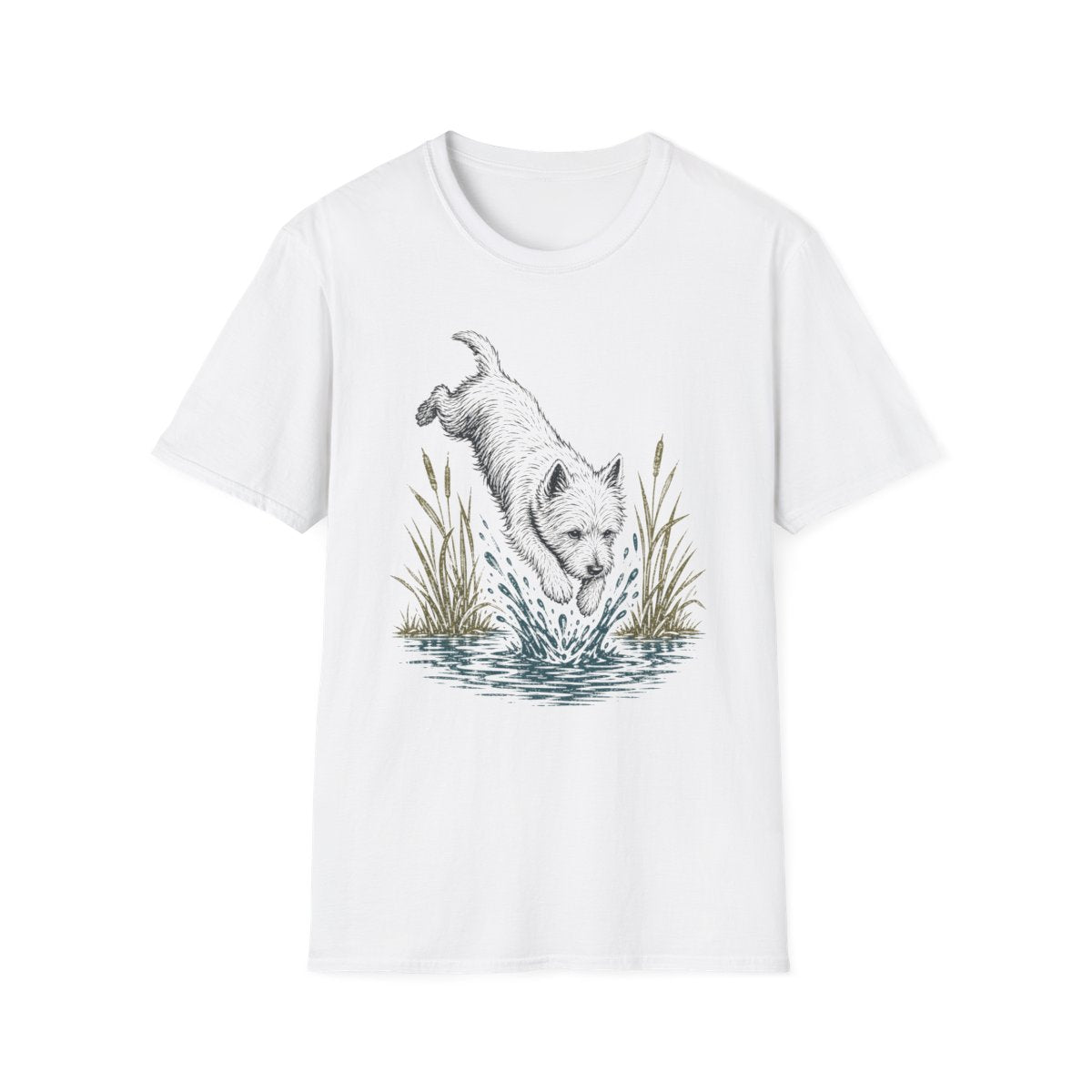 Lake Dive Westie Tee