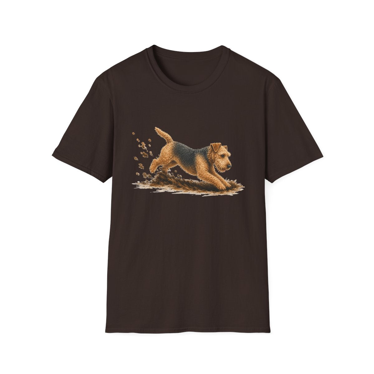 Lakeland Terrier Excavating Mode On Tee
