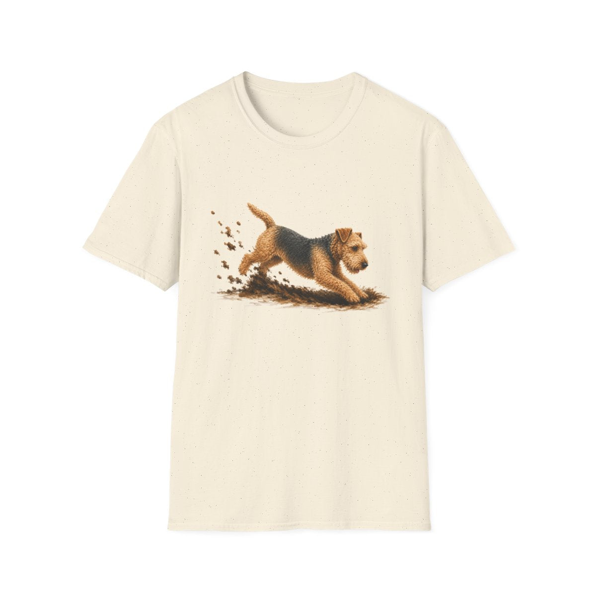 Lakeland Terrier Excavating Mode On Tee