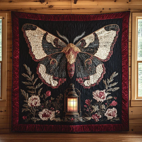 Lantern Moth Quilt Blanket