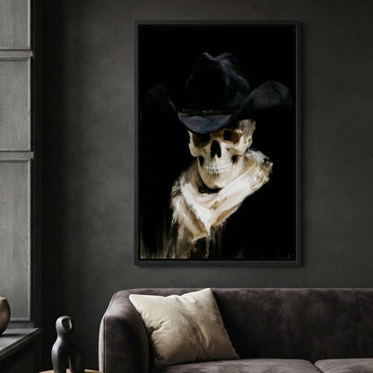 Last Ride of the Pale Outlaw Canvas Wall Art